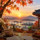 💖사랑하는 벗님들,🌱나이들수록 꼭 기억해야 할 삶의 지혜 28가지 /하루 좋은글 이미지