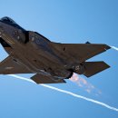 미국 공군 F-35A 라이트닝 II 스텔스 전투기 배치 및 훈련 이미지