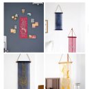 생활자수&전통매듭 | 아티타 노방자수족자(천마진복부) 사용 후기｜현관에 걸어본 전통 굿즈