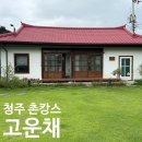 고운민박 | 청주 촌캉스 고운채 애견동반 민박 내돈내산