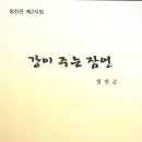 정진곤 시집-강이 주는 잠언/도서출판 일광 이미지