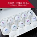 더블스포츠 특화서비스 - 탁구공 UV 인쇄 서비스 이미지