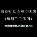 【 플라잉디스크 】백핸드그립 던지는 방법 이미지