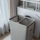 아람태권도 | 대용량 빨래바구니 추천 모아람 2단 분리형 세탁바구니 후기