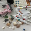 묵호어린이집 | 조개껍데기 공예 냉장고 자석 만들기 (ft.바다 유리, 돌멩이 자석)