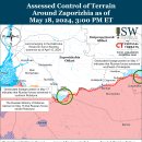 러시아 공세 캠페인 평가, 2024년 5월 18일(우크라이나 전황 이미지