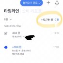 이번 달 8월 토스 행운의 퀴즈 수입 이미지