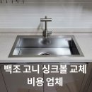 길주남로10번길 | 백조 고니 싱크볼 교체 비용 업체