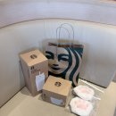 블루밍온 | 스타벅스 고양이 MD : 블루밍 캣 글라스 콜드컵, 블루밍 핑크 머그 + 고양이 파우치