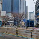 해운대역 앞 삼거리 이미지