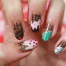 달콤한 네일 이미지