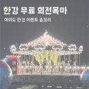 회전목마주 | [여의도 한강공원 불꽃놀이 후기] 회전목마 무료 개장