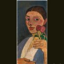 [명화 이야기] 파울라 모데르존베커(Paula Modersohn-Becker)의 '가장 슬픈 자화상' 이미지