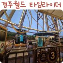 월드비나 | 경주월드 타임라이더 시간 대관람차 비오는날 탑승후기