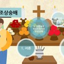 추도예배와 제사 제도 이미지