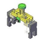 오토캐드3D 로봇 그립퍼 이미지