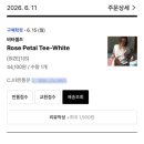 로즈프린팅 | 여자 여름 프린팅 반팔티 비터셀즈 '로즈 페탈 티(Rose Petal Tee)' 내돈내산 후기