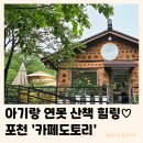 커피연못 | 포천 카페 카페도토리 | 아기랑 나들이 야외정원 연못 토끼 힐링후기