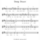 (CCM무료듣기) Deep Down 딥 다운 _ Jesus Praise2000 Live 악보포함 이미지