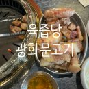 고기친구 | 광화문 맛집 점심 고기 육즙당 광화문점 친구랑 점약 후기