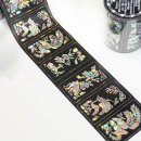마젠타네일 | 자개 스티커로 핸드폰케이스 꾸미기, 젤네일로 마무리 후기, 검정색 물감 만드는 꿀팁