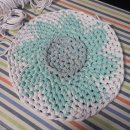 양말목 꽃방석 만들기 이미지