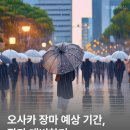 2025년 오사카 장마 예상 기간과 장마 대비하기 ☔ 이미지