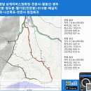 영알 삼계리버스정류장-천문사-황등산-쌍두2봉-쌍두봉-헬기장(천문봉)-815봉-배넘이재-나선폭포-천문사 원점회귀 gpx [참고용] 이미지