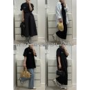 T/M (통통유통) | 키작녀 블랙 반팔티 코디 추천 | 고라미스(GORAMIS) 후기