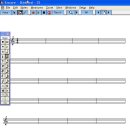 악보 작성 프로그램 Encore(앙코르) 프로그램 사용법 이미지