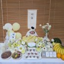 셀프 백일상대여 플로라 & 백일떡 떡공방소온 내돈내산