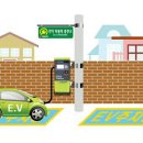 전봇대 옆 이미지