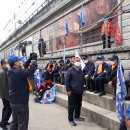 윤석열대통령 당선 축하 청계천 행사(연설, 감사패 증정) / 고교연합 비대위 이미지