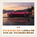 BYD 씰 08 전기차 출시 정보 | 1,000km 주행거리, 가격·디자인 완벽 정리