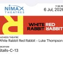 White Rabbit Red Rabbit | 화이트 래빗 레드 래빗 브리저튼 시즌4 남자 주인공 루크 톰슨 주연 연극 후기
