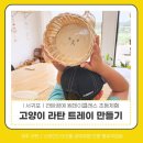 제주별작업실 | ㅣ서귀포ㅣ라탄공예 원데이클래스 초등체험 고양이 라탄트레이 만들기