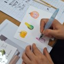 수성펜 번짐, 그리고 캘리그라피 이미지