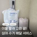 창원 ENG | 이불 세탁 고민 끝, 구스 이불 세탁까지 심야 수거 서비스 후기