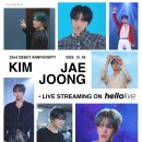 KIM JAE JOONG 22nd Debut Anniversary 미니팬미팅 Live Streaming 안내 이미지