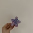 베이글모닝 플루메리아 하와이안 꽃 집게핀 후기