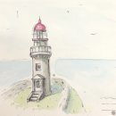 등대바다 이미지