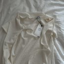 크림(cream) | [미치코런던 코시노] Textured Tie Top 크림(cream) 색상 구매후기
