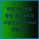 나성규신경과의원 | 하동군 도수치료 추천 병원 광양시 탑정형외과 나성규신경과 비교