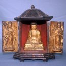 영조사 목조아미타여래삼존불감 이미지