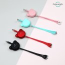 시이리 씨앤에스 | [CONNETICK] 해외출장에 추천하는 커네틱 미니베어 LED 3in1 케이블