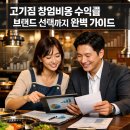 한국외식조리산업진흥원주 | 고기집 창업비용 수익률 브랜드 선택까지 완벽 가이드