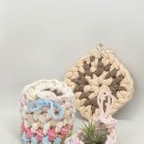 친환경 바구니 만들기 | 주민과 함께한 업사이클링 양말목 행잉 화분과 다용도 바구니 만들기 단체 출강 후기 / 대전 공방 이타프