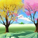 황금빛 노을 이미지