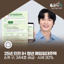 인천도시공사 청년매입임대주택 344호 모집, 5월접수 방법 및 위치는? 이미지