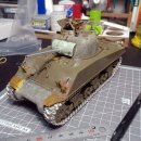 Tamiya 1/35 M4A3 Sherman 제작 중입니다.
